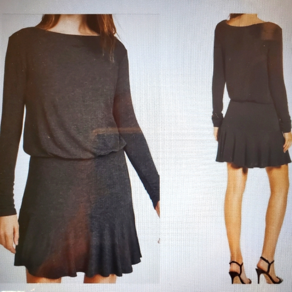 Bailey 44 Zoe Gray Dress, Size Small